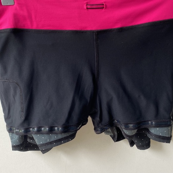 Lululemon Run: Pace Setter Black Polka Dot Skirt, Size 6 - Picture 13 of 16